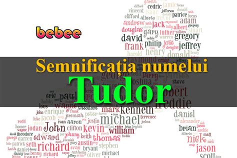 semnificația numelui tudor|Semnificatia numelui Tudor. Origini grecesti si numeroase variante.